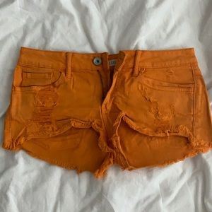 Orange shorts